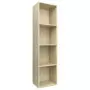 Libreria / Mobile TV Rovere Sonoma 36x30x143 cm in Truciolato