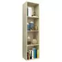 Libreria / Mobile TV Rovere Sonoma 36x30x143 cm in Truciolato