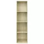 Libreria / Mobile TV Rovere Sonoma 36x30x143 cm in Truciolato