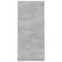 Armadio Grigio Cemento 90x52x200 cm in Truciolato