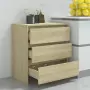 Credenza Rovere Sonoma 70x41x75 cm in Truciolato