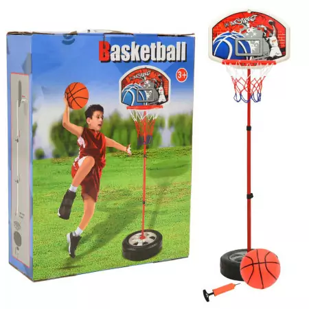 Set da Basket Regolabile per Bambini 120 cm