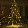 Albero di Natale a Cono 240 LED per Interni Esterni 118x180 cm