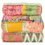 Pouf Modulare in Tessuto Patchwork