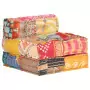 Pouf Modulare in Tessuto Patchwork