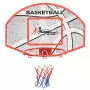 Set Canestro da Basket da Parete 66x44,5 cm