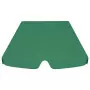 Baldacchino per Dondolo da Giardino Verde 150/130x70/105 cm