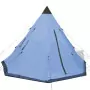 Tenda per 4 persone blu