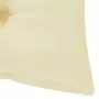 Cuscino per Dondolo Bianco Crema 120 cm in Tessuto