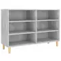 Credenza Grigio Cemento 103,5x35x70 cm in Truciolato