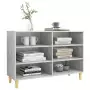 Credenza Grigio Cemento 103,5x35x70 cm in Truciolato