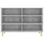 Credenza Grigio Cemento 103,5x35x70 cm in Truciolato