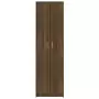 Armadio Corridoio Rovere Marrone 55x25x189 cm Legno Multistrato