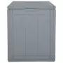 Baule da Giardino 90 L Grigio in Rattan PP