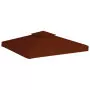 Copertura Superiore Gazebo a 2 Strati 310g/m² 3x3m Terracotta