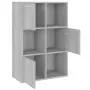 Mobile Contenitore Grigio Sonoma 60x29,5x90 cm