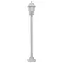 Lampioni da Giardino 6 pz E27 110 cm in Alluminio Bianco