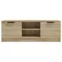 Mobile Porta TV Rovere Sonoma 102x35x36,5 cm Legno Multistrato