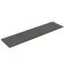 Pannelli Murali 12 pz Grigio Scuro 60x15 cm Velluto 1,08 m²