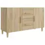 Credenza Rovere Sonoma 100x36x60 cm in Legno Ingegnerizzato