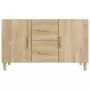 Credenza Rovere Sonoma 100x36x60 cm in Legno Ingegnerizzato