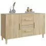 Credenza Rovere Sonoma 100x36x60 cm in Legno Ingegnerizzato