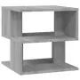 Tavolino Grigio Sonoma 40x40x40 cm in Legno Multistrato