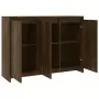 Credenza Rovere Fumo 102x33x75 cm in Truciolato