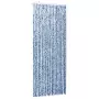 Zanzariera Blu Bianco e Argento  90x220 cm Ciniglia