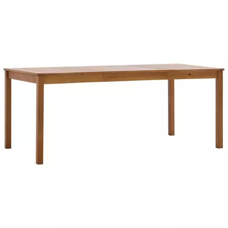 Tavolo da Pranzo Marrone Miele 180x90x73 cm in Legno di Pino