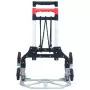 Carrello per Scale Pieghevole 70 kg in Alluminio Argento