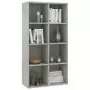 Libreria/Credenza Grigio Cemento 66x30x130 cm in Truciolato