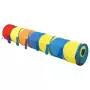 Tunnel Gioco Bambini 250 Palline Multicolore 245 cm Poliestere