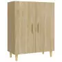 Credenza Rovere Sonoma 70x34x90 cm in Legno Multistrato