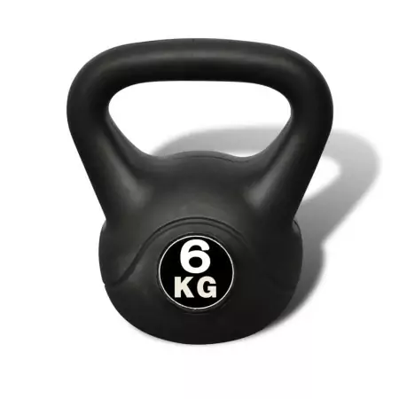 Kettlebell 6 kg 17 x 17 x 26 cm