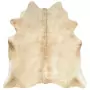 Tappeto in Vera Pelle Bovina 150x170 cm Beige