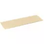 Pannelli Murali 12 pz Crema 90x15 cm Tessuto 3,24 m²