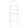 Scaffale da Bagno 60x33x174 cm Bianco