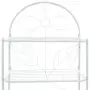 Scaffale da Bagno 60x33x174 cm Bianco