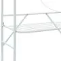 Scaffale da Bagno 60x33x174 cm Bianco