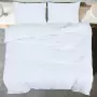 Set Copripiumino Bianco 225x220 cm in Cotone