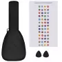 Set Ukulele Soprano con Borsa per Bambini Legno Chiaro 23"