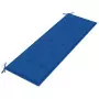 Cuscino per Panca da Giardino Royal Blu 150x50x3 cm Tessuto