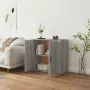 Credenza Grigio Sonoma 80x33x70 cm in Legno Multistrato