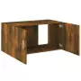 Armadietto da Parete Rovere Fumo 80x39x40 cm Legno Multistrato