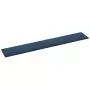 Pannelli Murali 12 pz Blu 90x15 cm Tessuto 1,62 m²