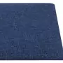 Pannelli Murali 12 pz Blu 90x15 cm Tessuto 1,62 m²