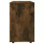 Tavolino da Salotto Rovere Fumo 70x35x55cm Legno Multistrato