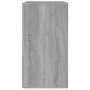 Armadietto Cosmetici Grigio Sonoma 80x40x75cm Legno Multistrato