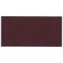 Pannelli Murali 12 pz Viola 30x15 cm Tessuto 0,54 m²